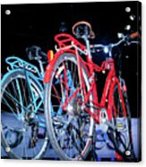 Bikes Acrylic Print