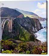 Bixby Bridge Acrylic Print