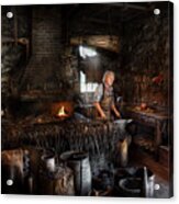 Blacksmith - This Is My Trade Acrylic Print
