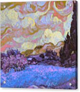 Blend 20 Van Gogh Acrylic Print