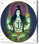 Blessing Shiva Acrylic Print