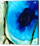 Blue And Green Art - Pools - Sharon Cummings Acrylic Print
