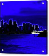 Blue Wonders Of Sydney Acrylic Print