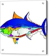 Bluefin Tuna Acrylic Print