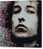 Bob Dylan 6 Vertical 2 Acrylic Print