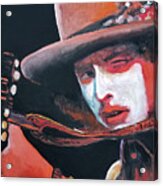 Bob Dylan Acrylic Print