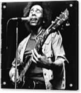 Bob Marley Performing Acrylic Print