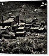 Bodie Ghost Town Stamping Mill Acrylic Print