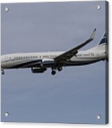 Boeing 737 Private Jet Acrylic Print
