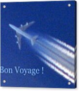 Bon Voyage Acrylic Print