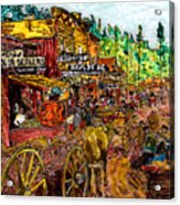 Boomtown 1876 Acrylic Print