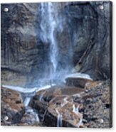 Bottom Part Of Upper Yosemite Waterfall Acrylic Print