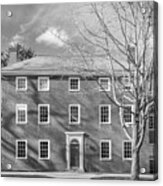 Bowdoin College Massachusetts Hall Acrylic Print