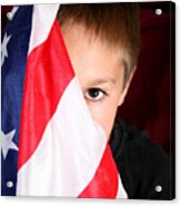 Boy And His Country Acrylic Print