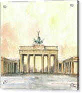 Brandenburger Tor, Berlin Acrylic Print