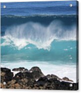 Breaking Waves Acrylic Print