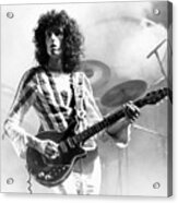 Brian May Of Queen 1975 Acrylic Print