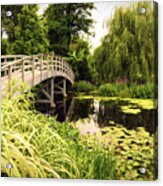 Bridge At Petersburg Acrylic Print