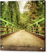 Bridge To National Forest #86 Acrylic Print