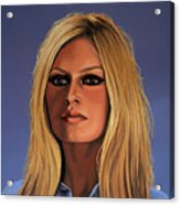 Brigitte Bardot Painting 3 Acrylic Print