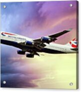 British Airways Boeing 747-400 Acrylic Print