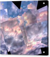 The Broken Sky Shuffled Images Abstract Collection Art Acrylic Print