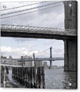 Brooklyn Bridge Ii Acrylic Print