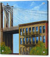 Brooklyn  Bridge Acrylic Print
