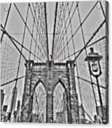 Brooklyn Bridge - Nyc Acrylic Print
