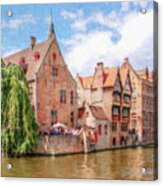 Bruges Canal Belgium Dwp-2611575 Acrylic Print