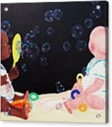 Bubble Babies Acrylic Print