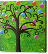 Bubble Tree Acrylic Print