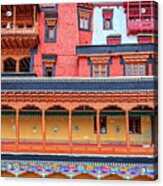 Buddhist Monastery Building Acrylic Print