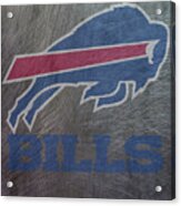 Buffalo Bills Translucent Steel Acrylic Print