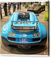 Bugatti Veyron Grand Sport Vitesse And Acrylic Print
