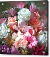 Bunch Of Roses Acrylic Print