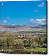 Burren Panorama Acrylic Print