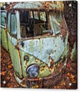 Bus Stopped Acrylic Print