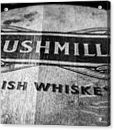 Bushmills Whiskey Barrel Acrylic Print