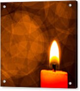 By Candle Light Acrylic Print