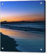 Byron Bay After The Sun Sets Acrylic Print