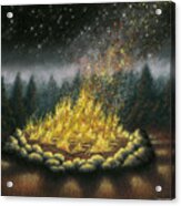 Campfire 01 Acrylic Print
