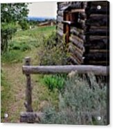 Cabin Path Acrylic Print