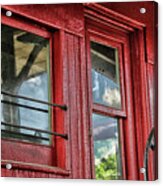 Caboose Windows Acrylic Print