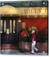 Cafe - Jolly Trolley Acrylic Print