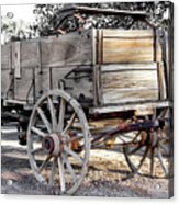 California Farm Wagon Acrylic Print