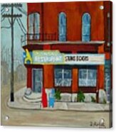 Canary Restaurant Acrylic Print