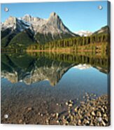 Canmore Reflections Acrylic Print