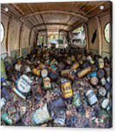 Cans In The Van I Acrylic Print