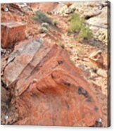 Canyon Of Color In Valley Of Fire Acrylic Print